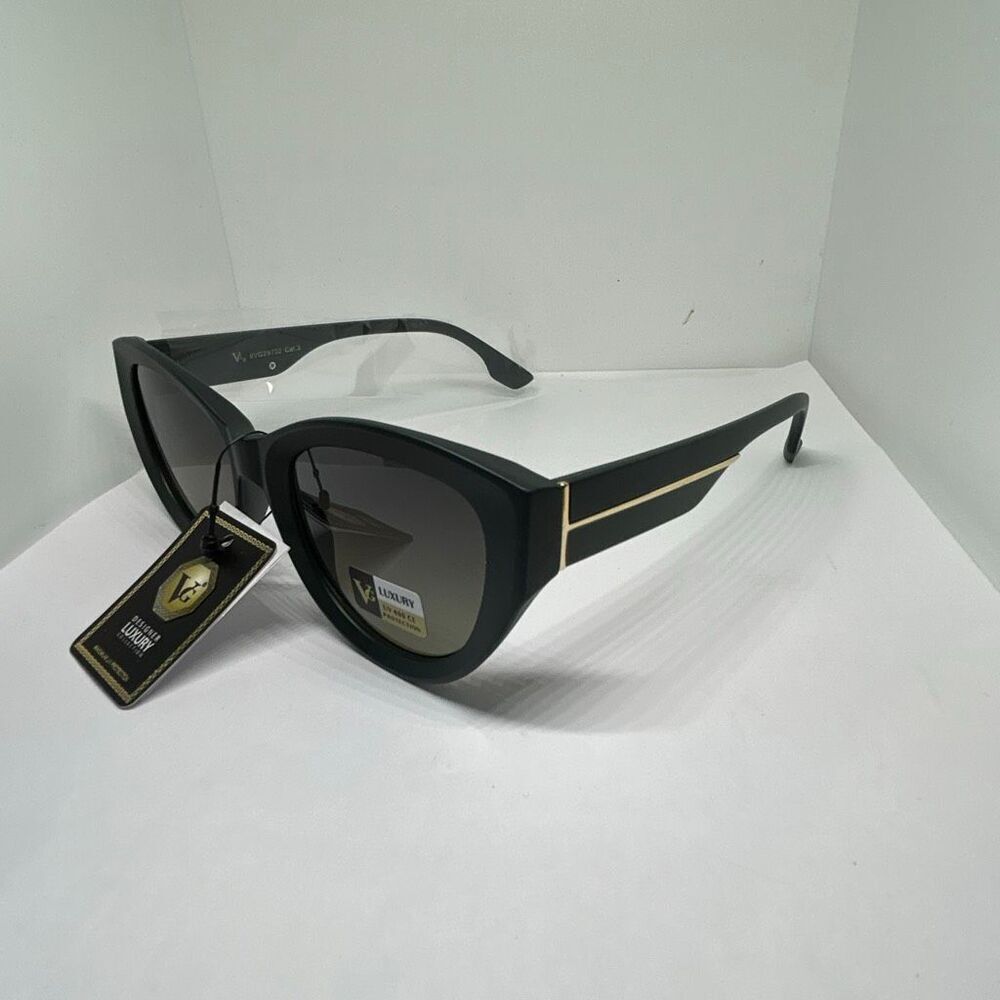 VG Designer Green Luxury Collection Cat Eye Sunglasses UV400 Gradient Lenses New
